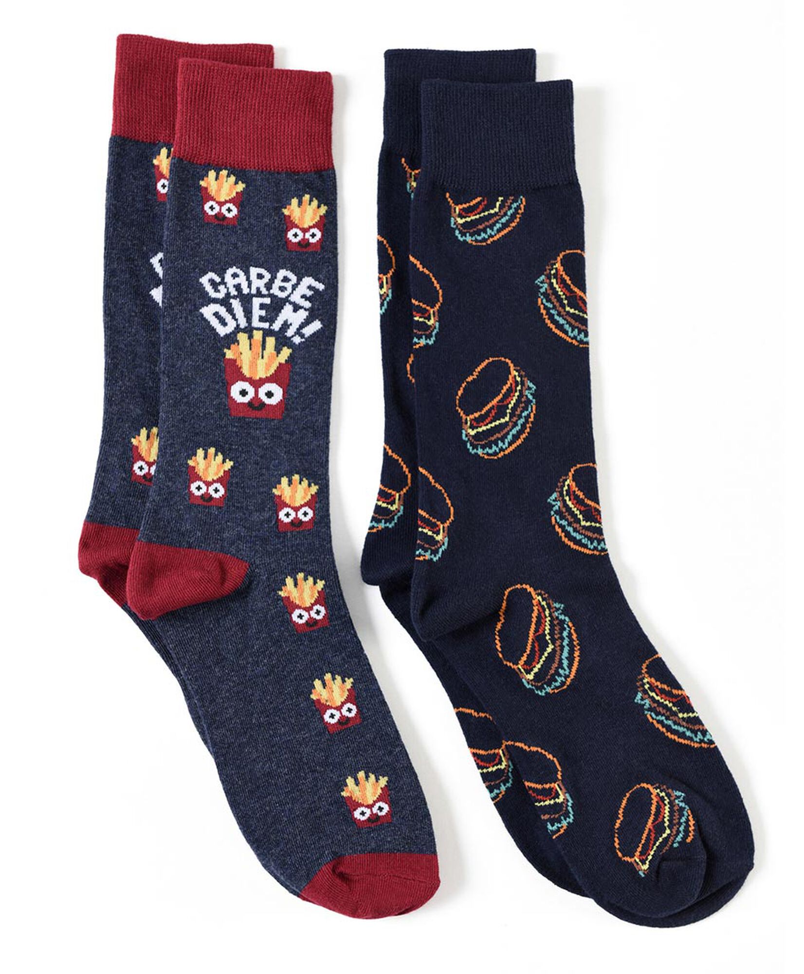 Pack 2 calcetines hombre fast food Pack 2 calcetines hombre fast food