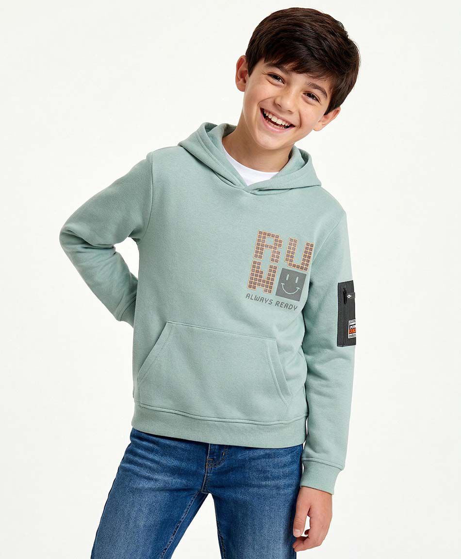 Poler&oacute;n ni&ntilde;o canguro green