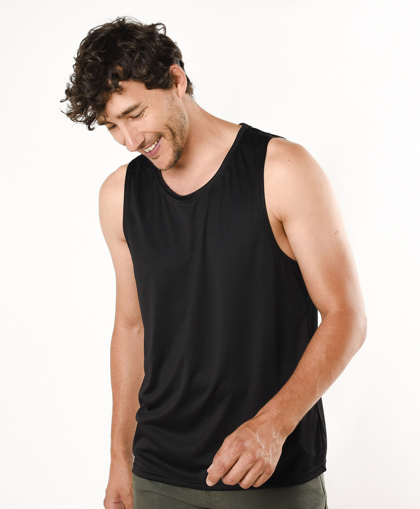 Polera hombre sin mangas colores Polera hombre sin mangas colores