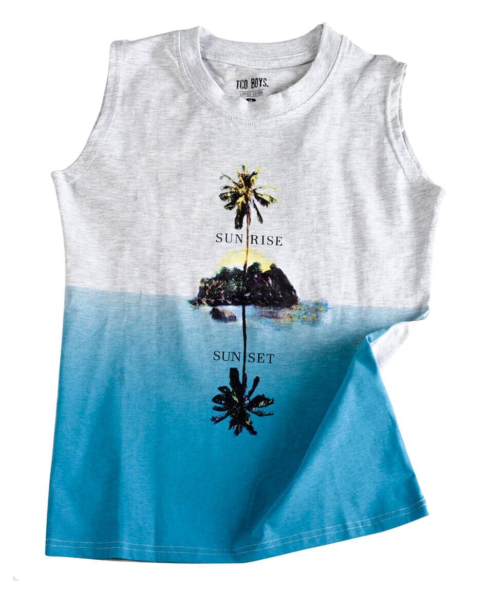Polera estampada