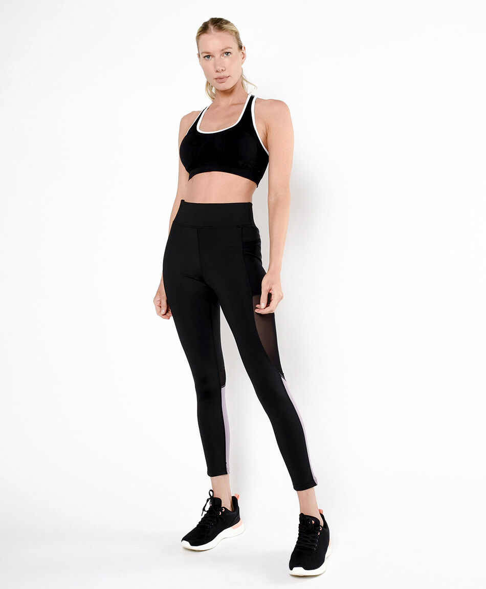 Calza mujer mesh color