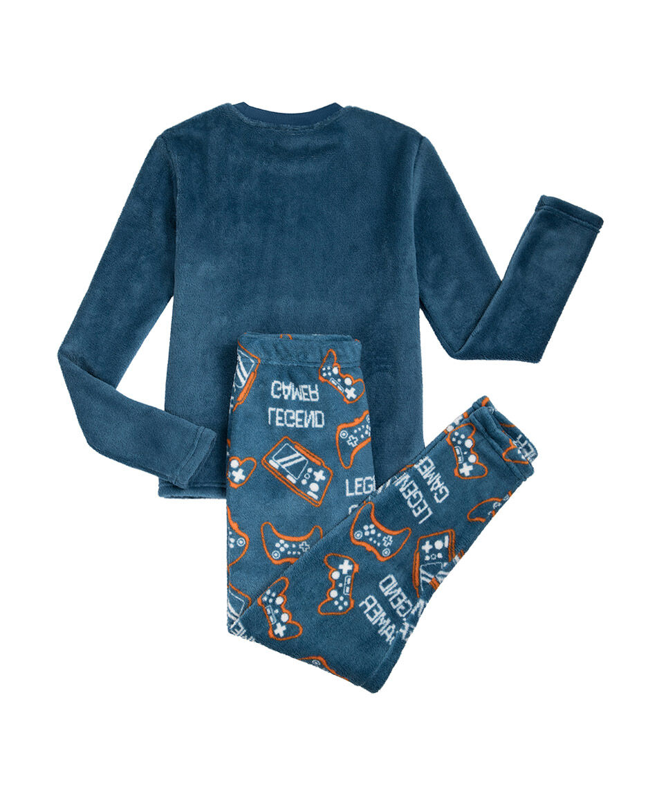 Pijama ni&ntilde;o estampado legend gamer