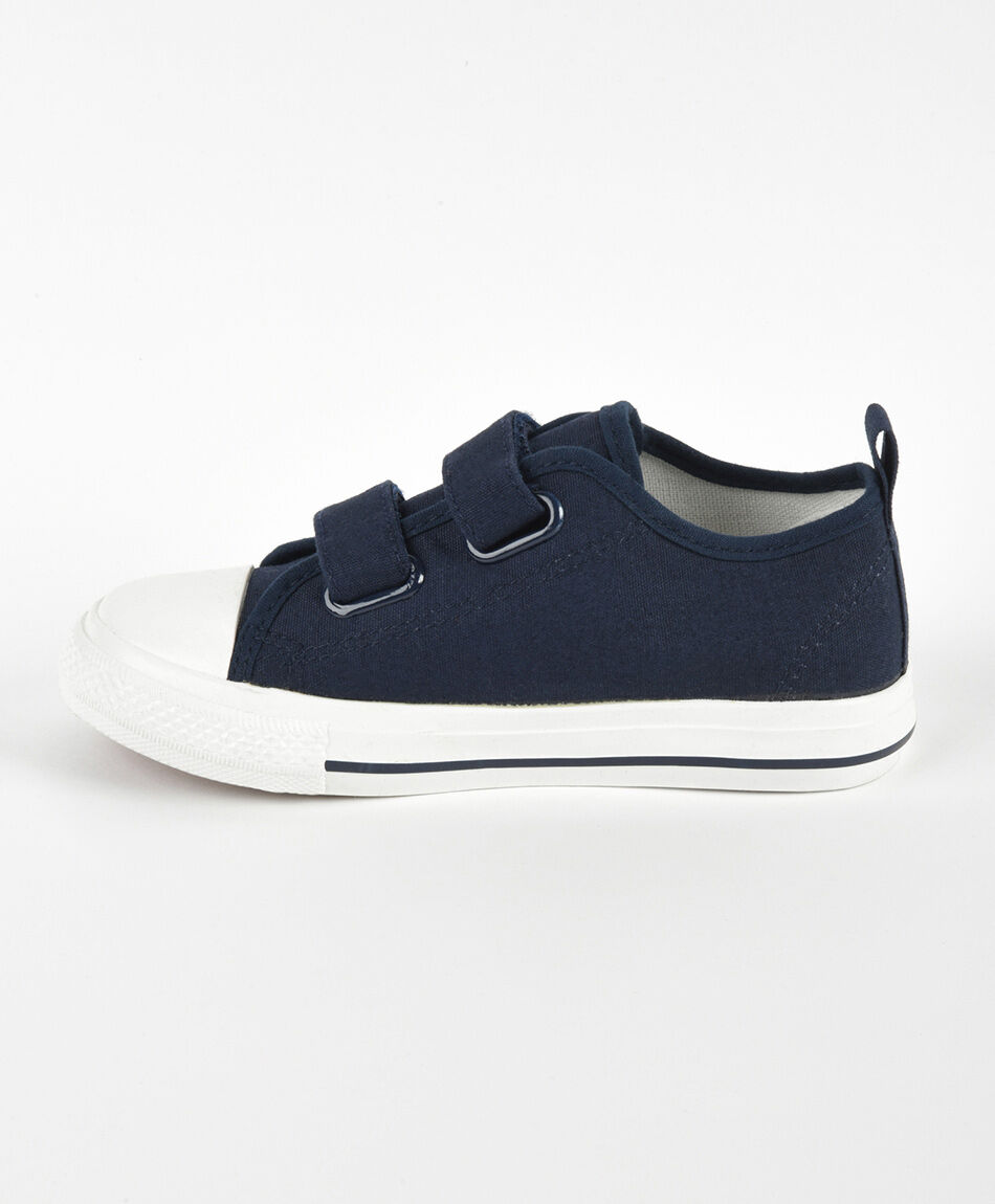 Zapatilla infantil cl&aacute;sica azul