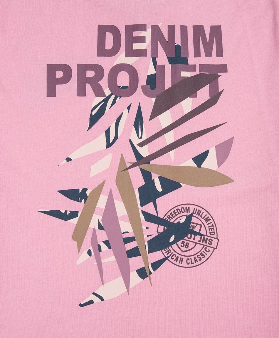 Polera hombre estampado denim project