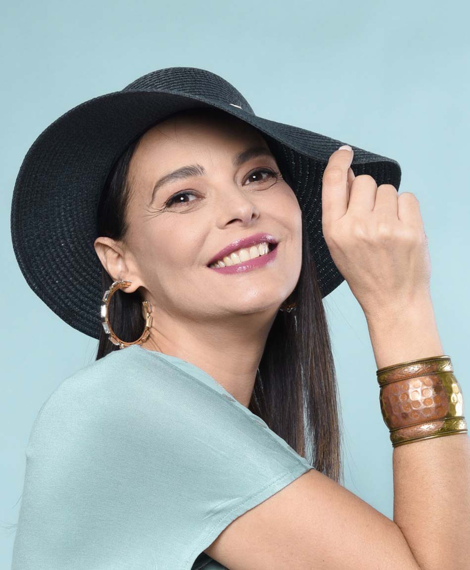 Sombrero lazo copa redonda Sombrero lazo copa redonda