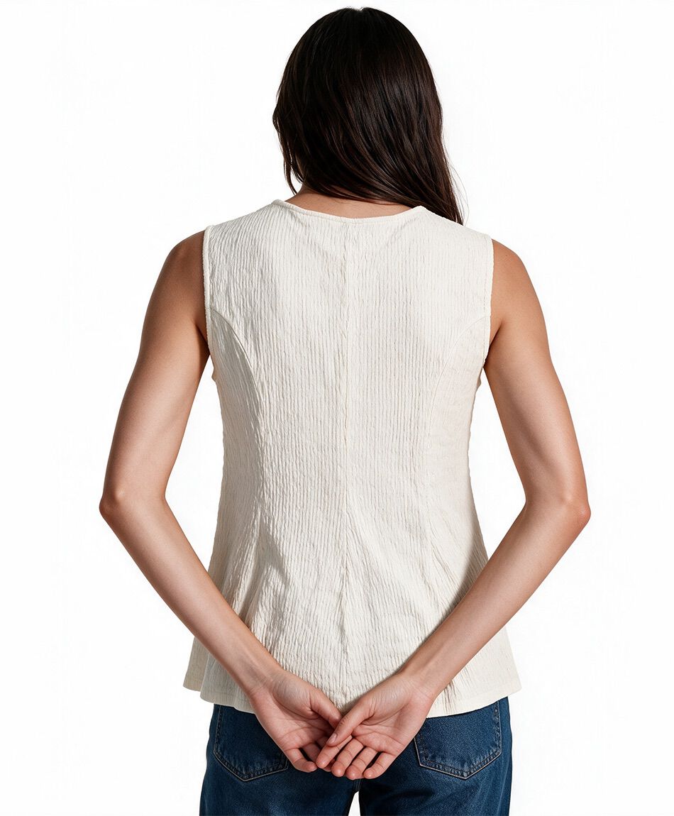 Polera mujer textura