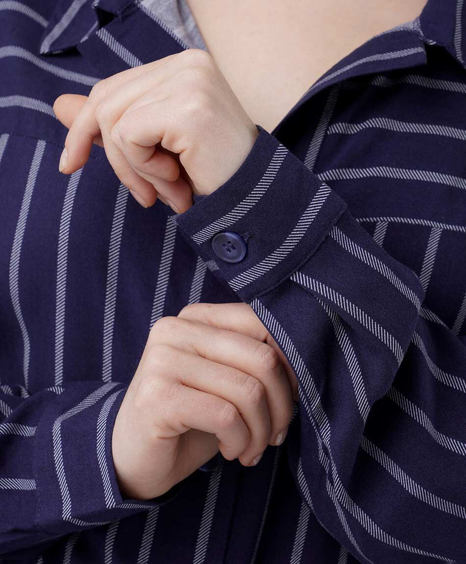 Blusa mujer l&iacute;neas mix