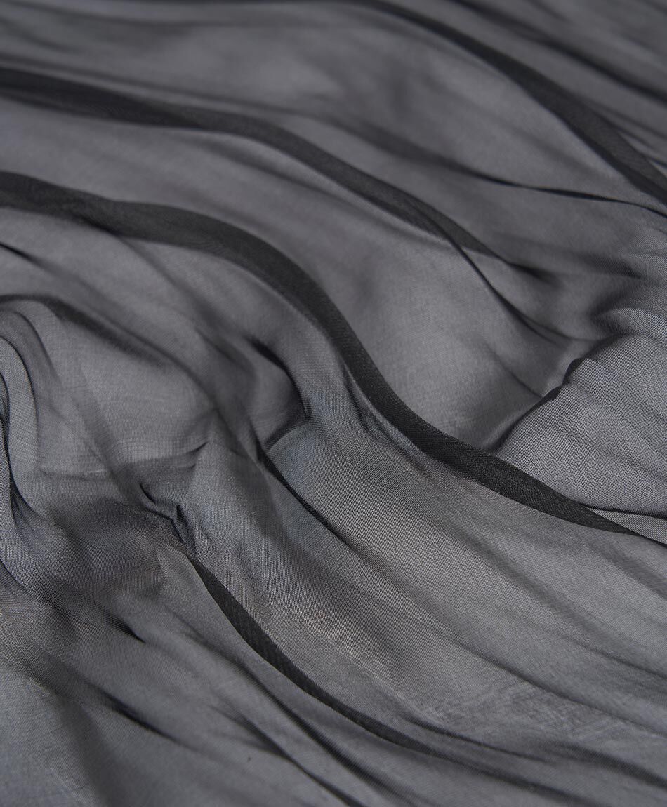 Pareo mujer l&iacute;neas negro