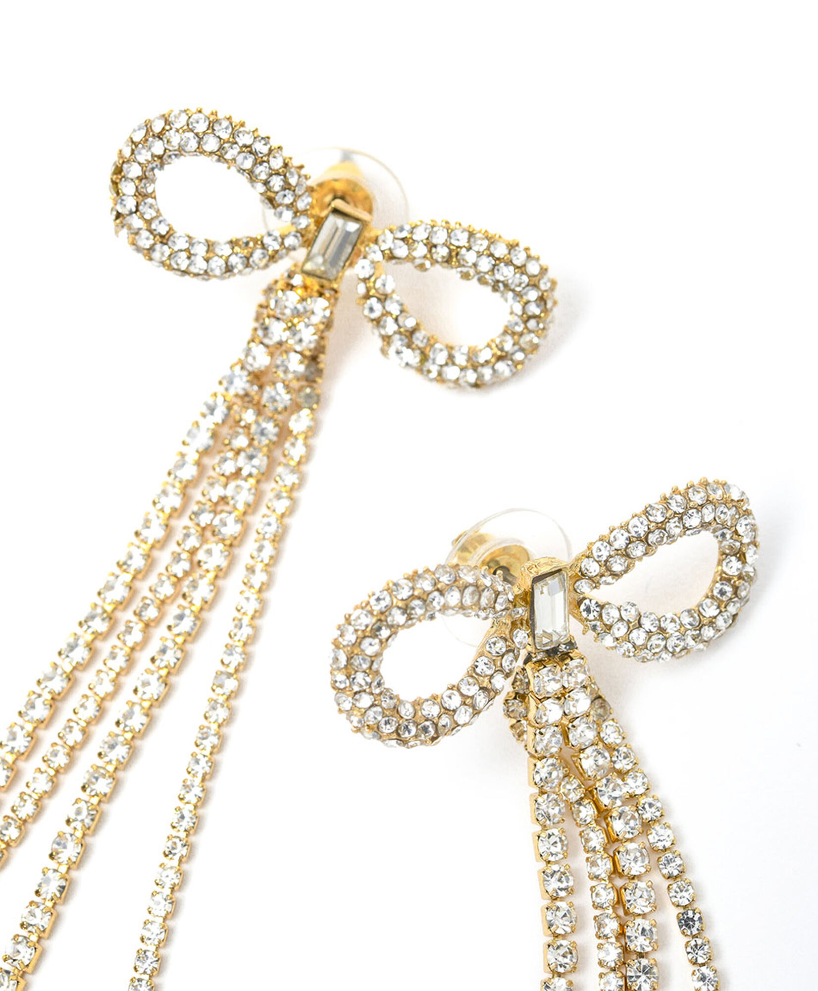 Aros mujer cintas brillantes Aros mujer cintas brillantes