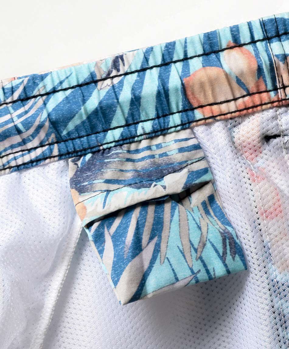 Traje de ba&ntilde;o hombre floreado tropical
