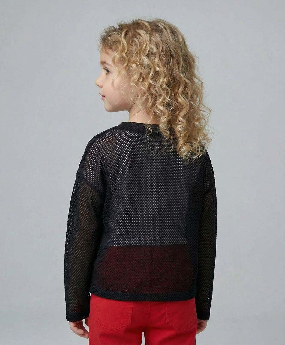 Polera ni&ntilde;a malla