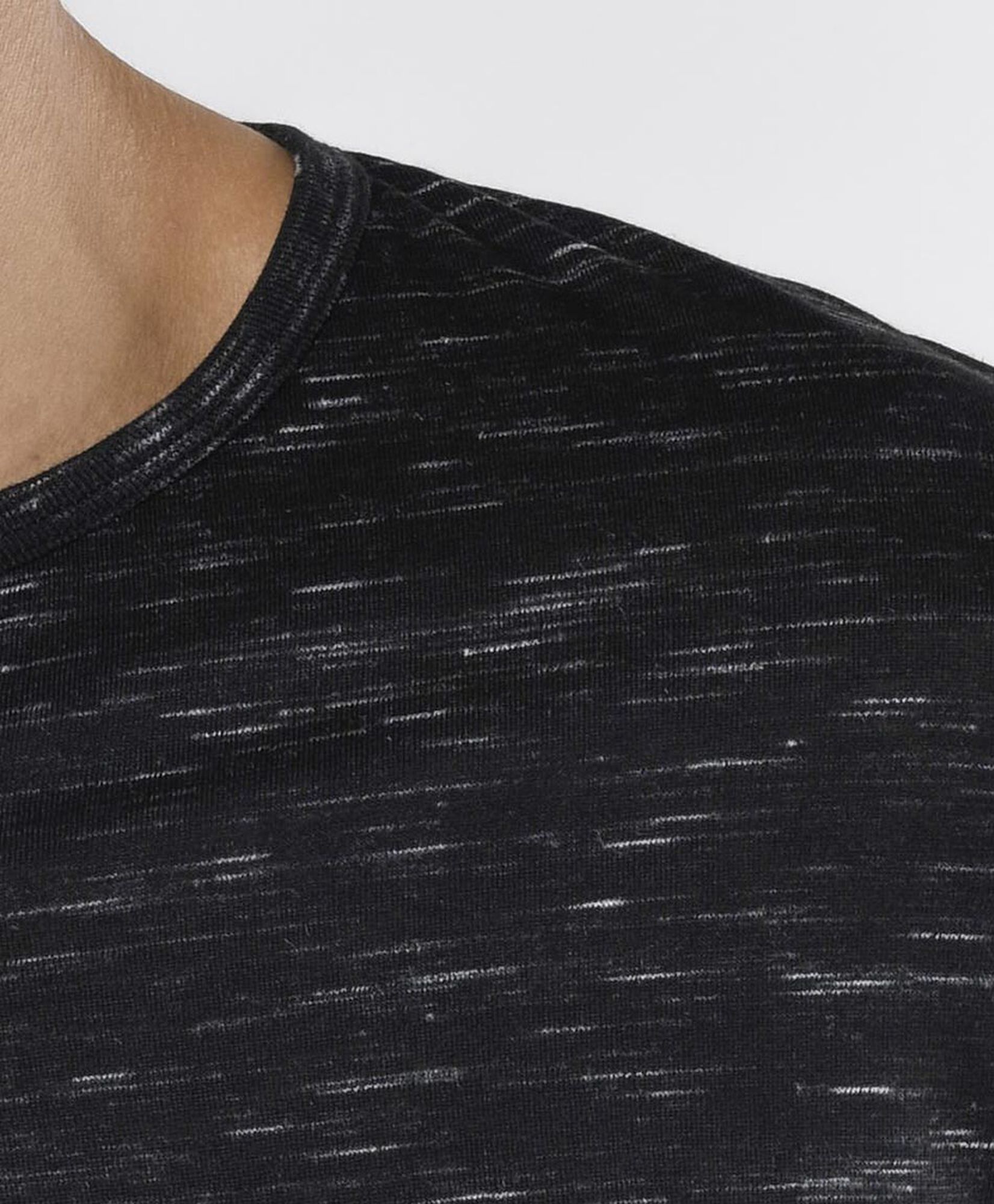 Polera hombre jaspeada Polera hombre jaspeada