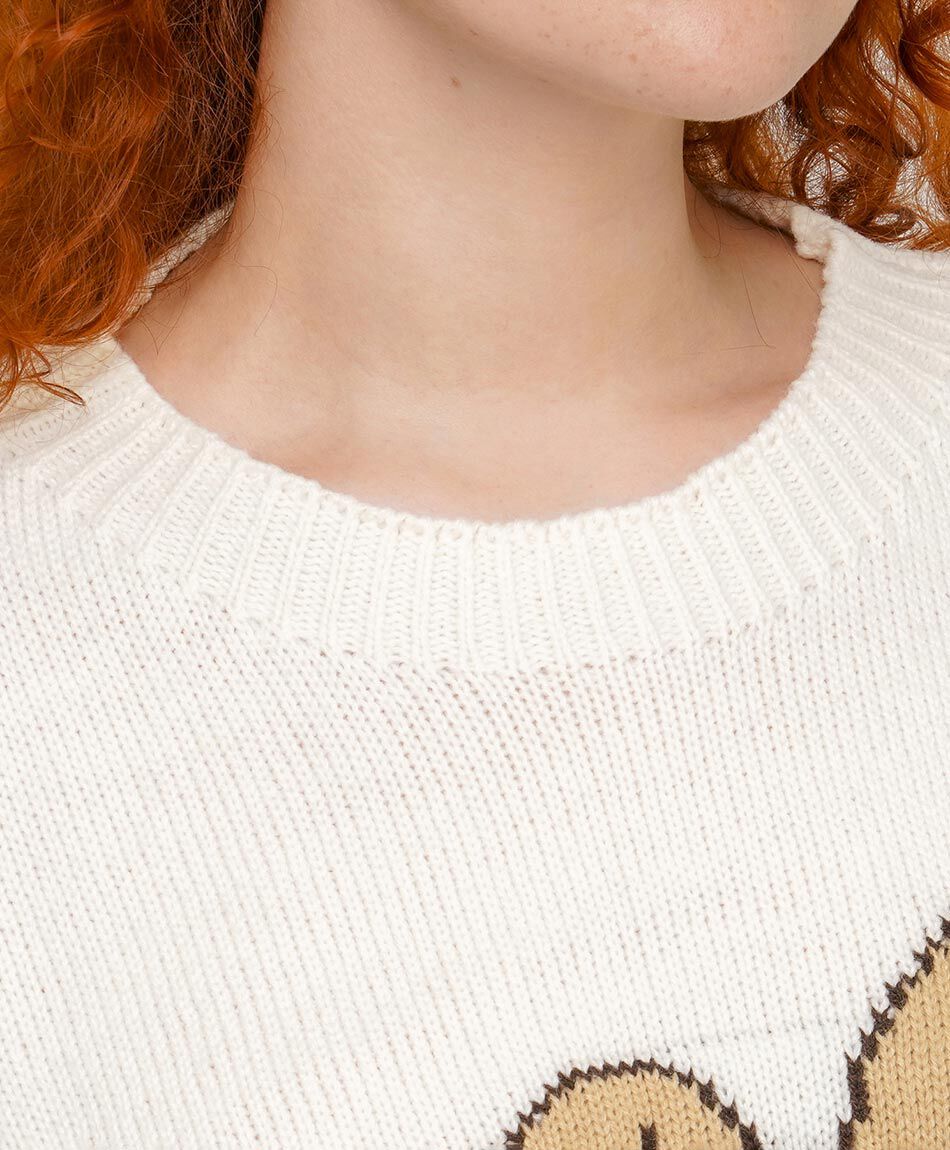Sweater mujer jacquard conejo