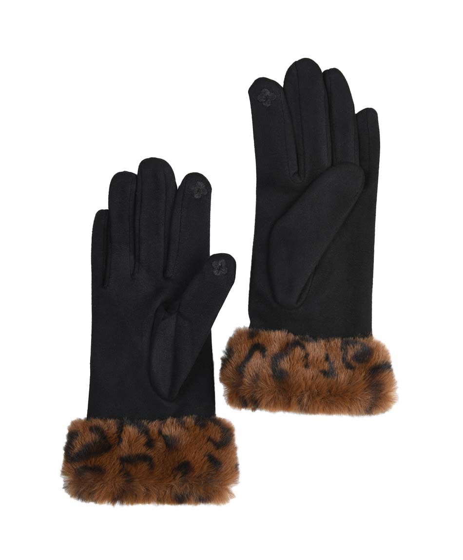 Guantes mujer pelitos