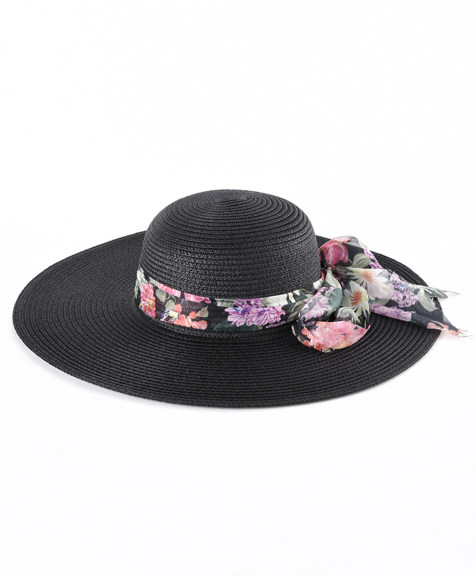 Sombrero mujer cinta floreada Sombrero mujer cinta floreada