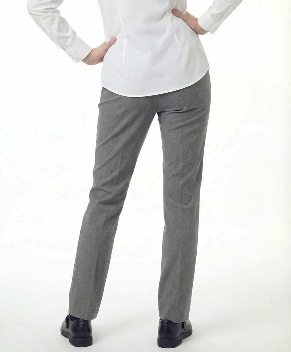 Pantal&oacute;n escolar gris mujer