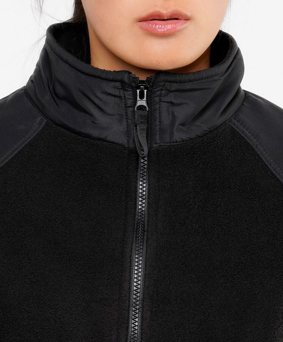 Chaqueta mujer polar mix