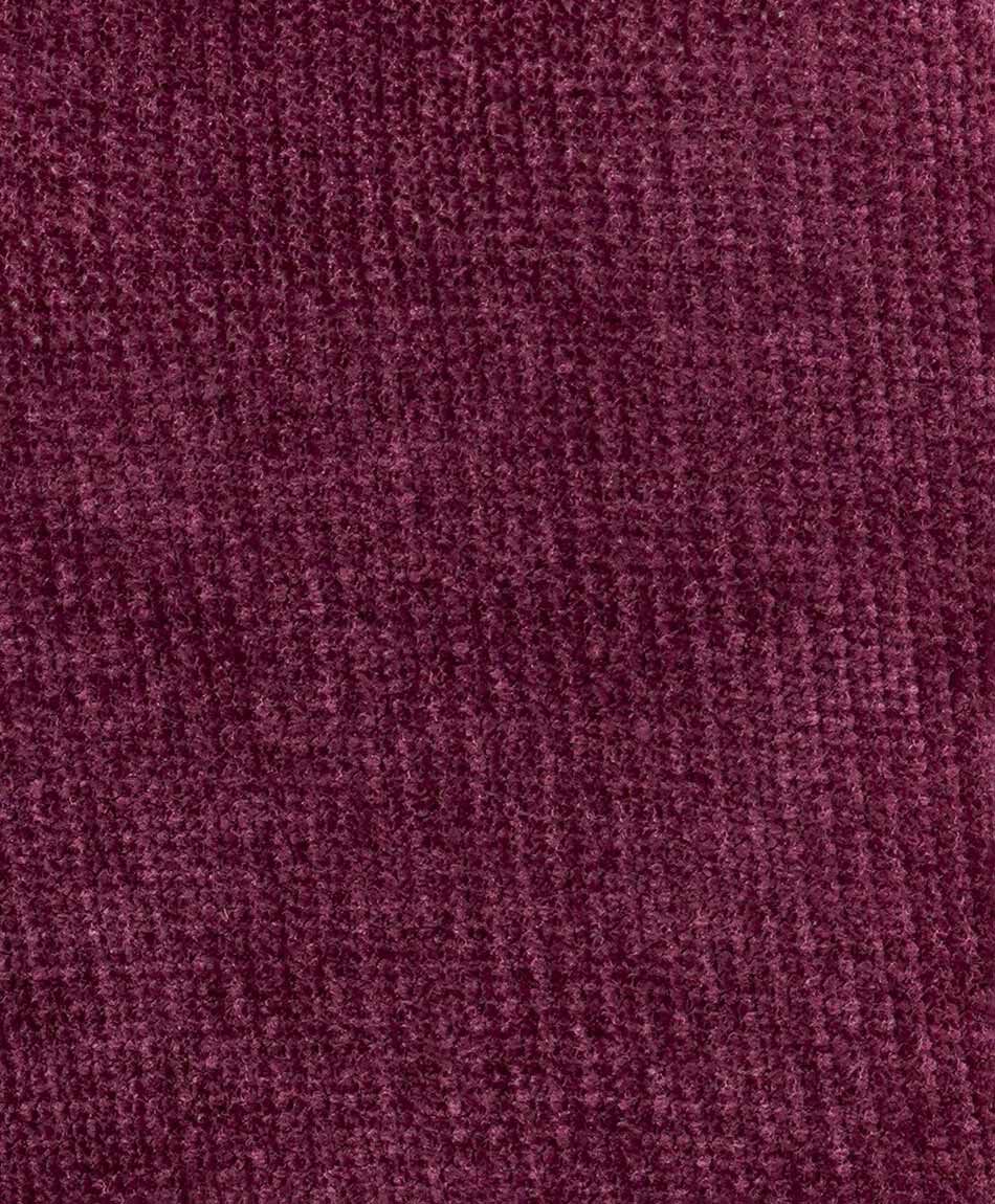 Sweater mujer chenille burdeo