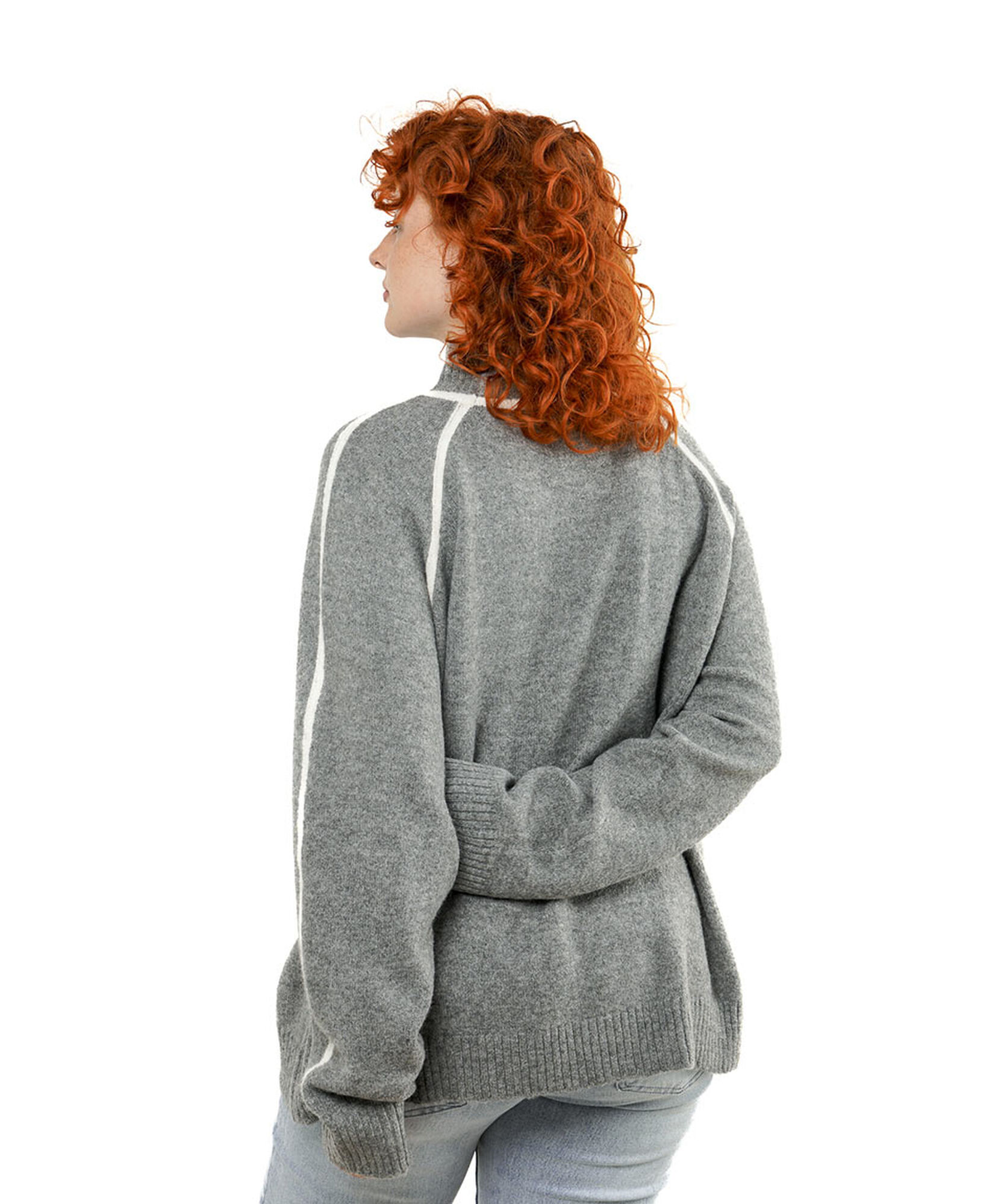Sweater mujer líneas en contraste Sweater mujer líneas en contraste