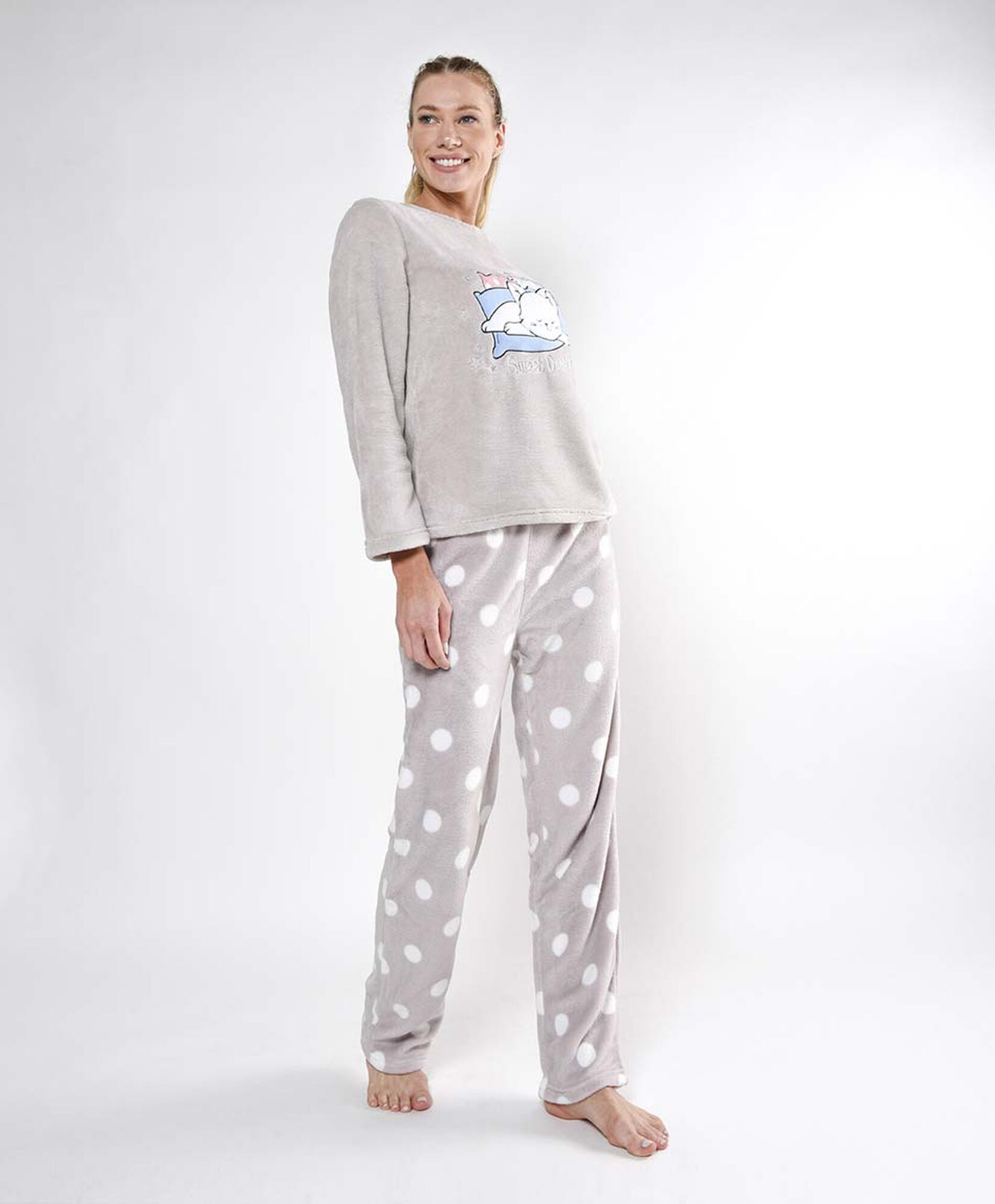 Pijama mujer polar animales 2 piezas Pijama mujer polar animales 2 piezas
