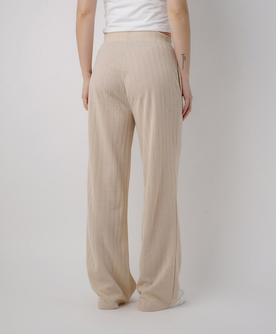 Pantal&oacute;n mujer estilo tejido