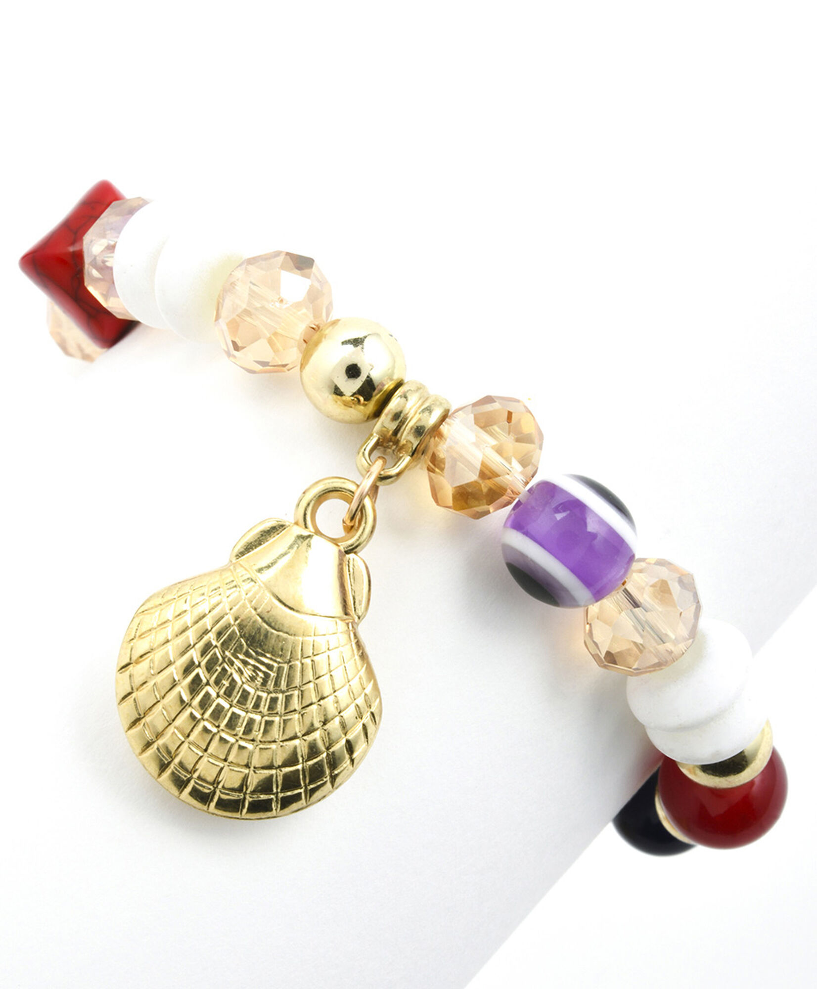 Set pulseras mujer piedritas colores Set pulseras mujer piedritas colores