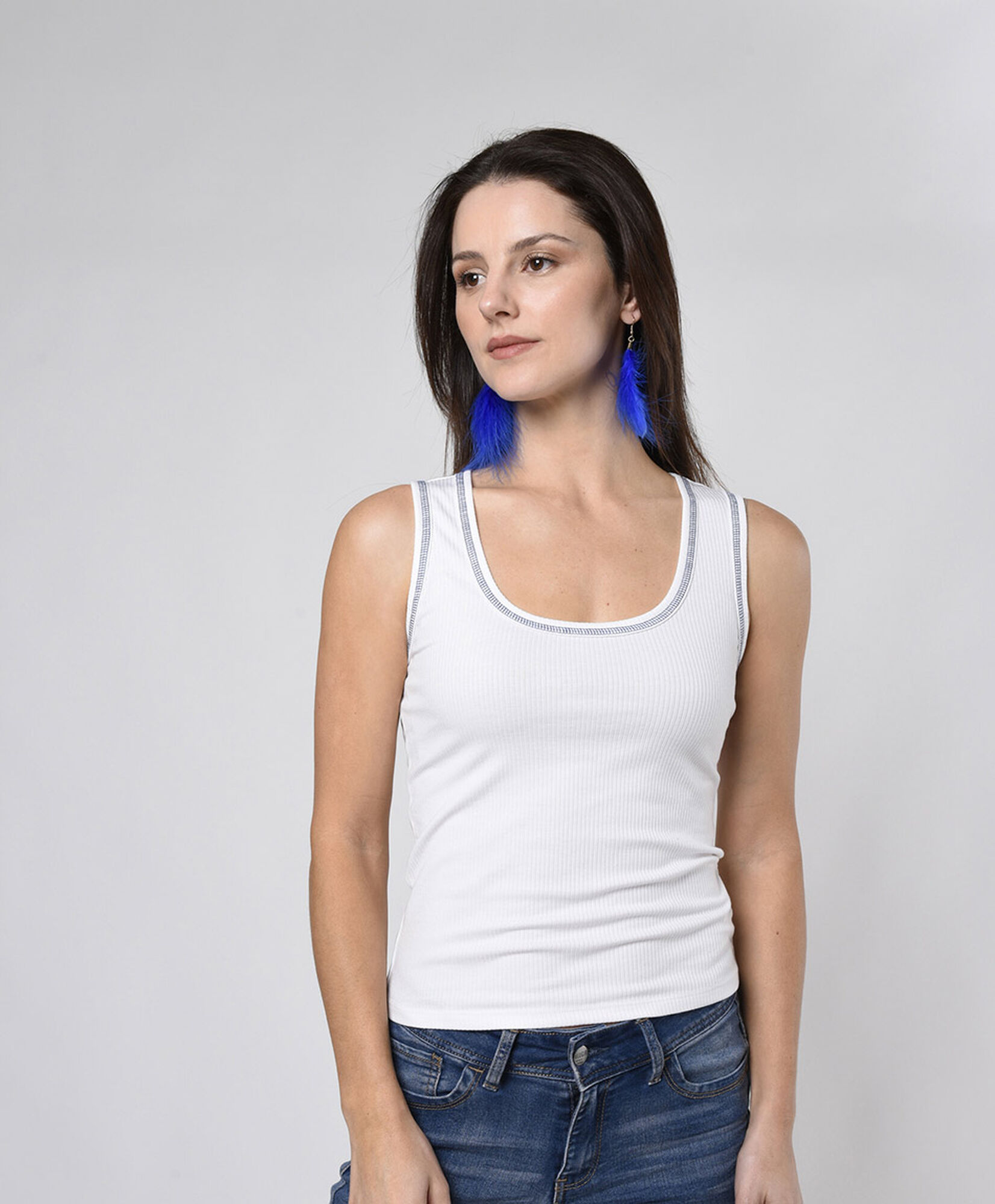 Polera mujer sin mangas Polera mujer sin mangas