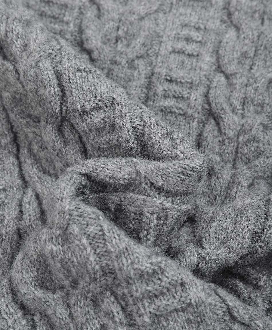 Poncho mujer pinny grey