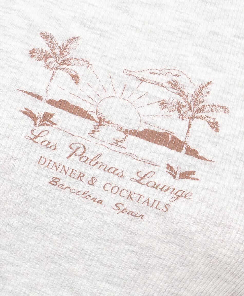 Polera mujer estampado beach