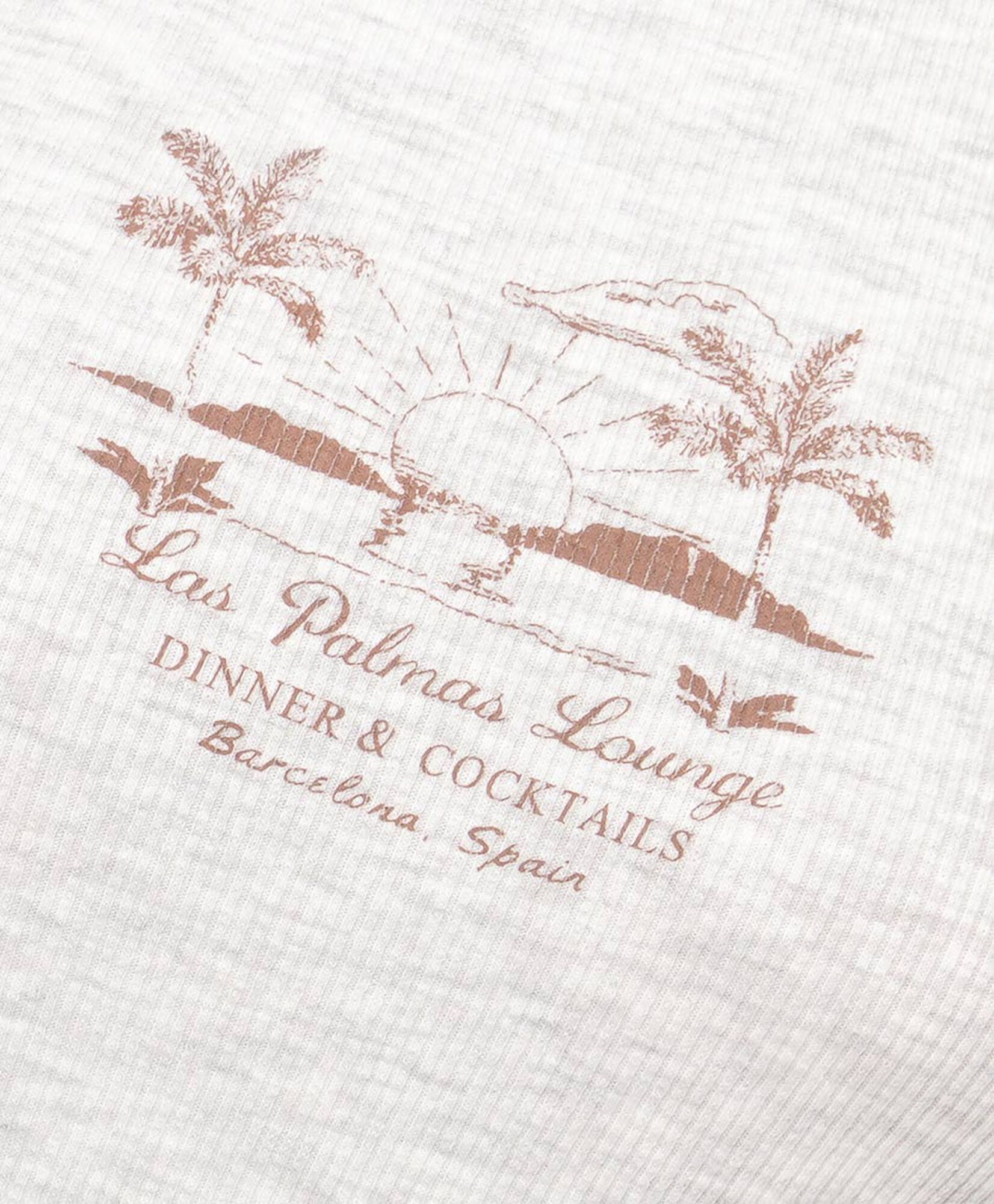 Polera mujer estampado beach Polera mujer estampado beach