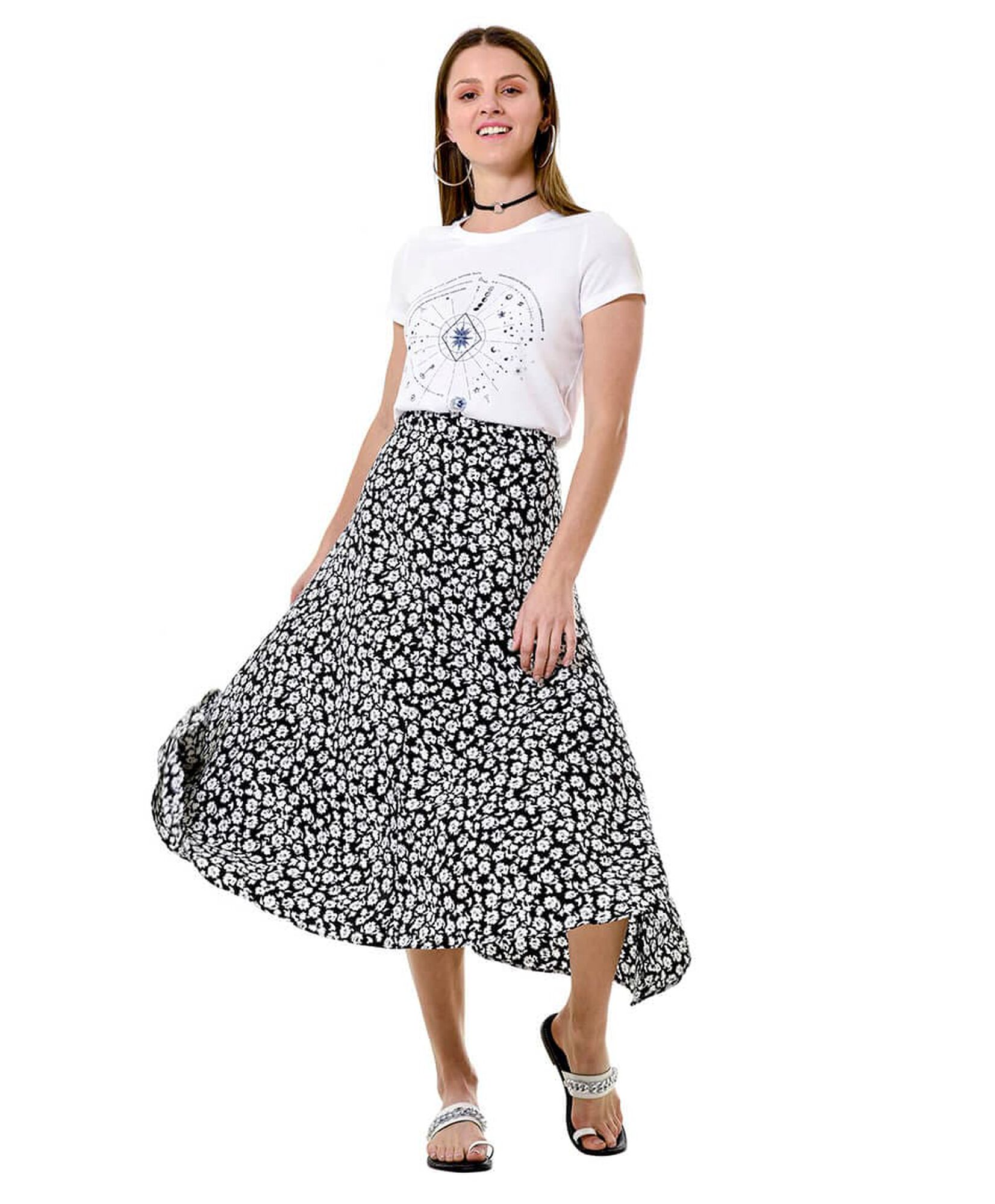 Falda estampada Falda estampada