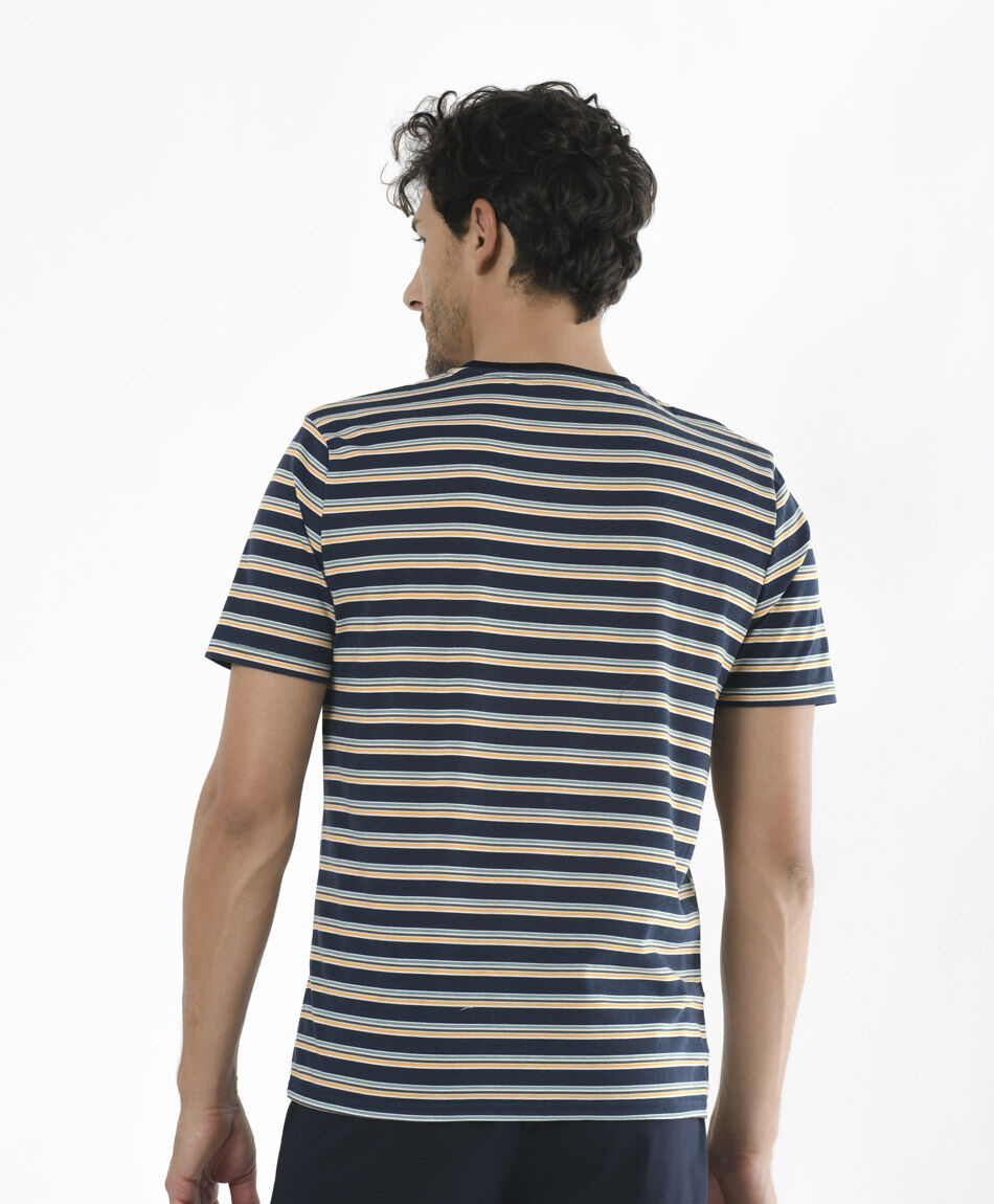 Pijama hombre l&iacute;neas 2 piezas