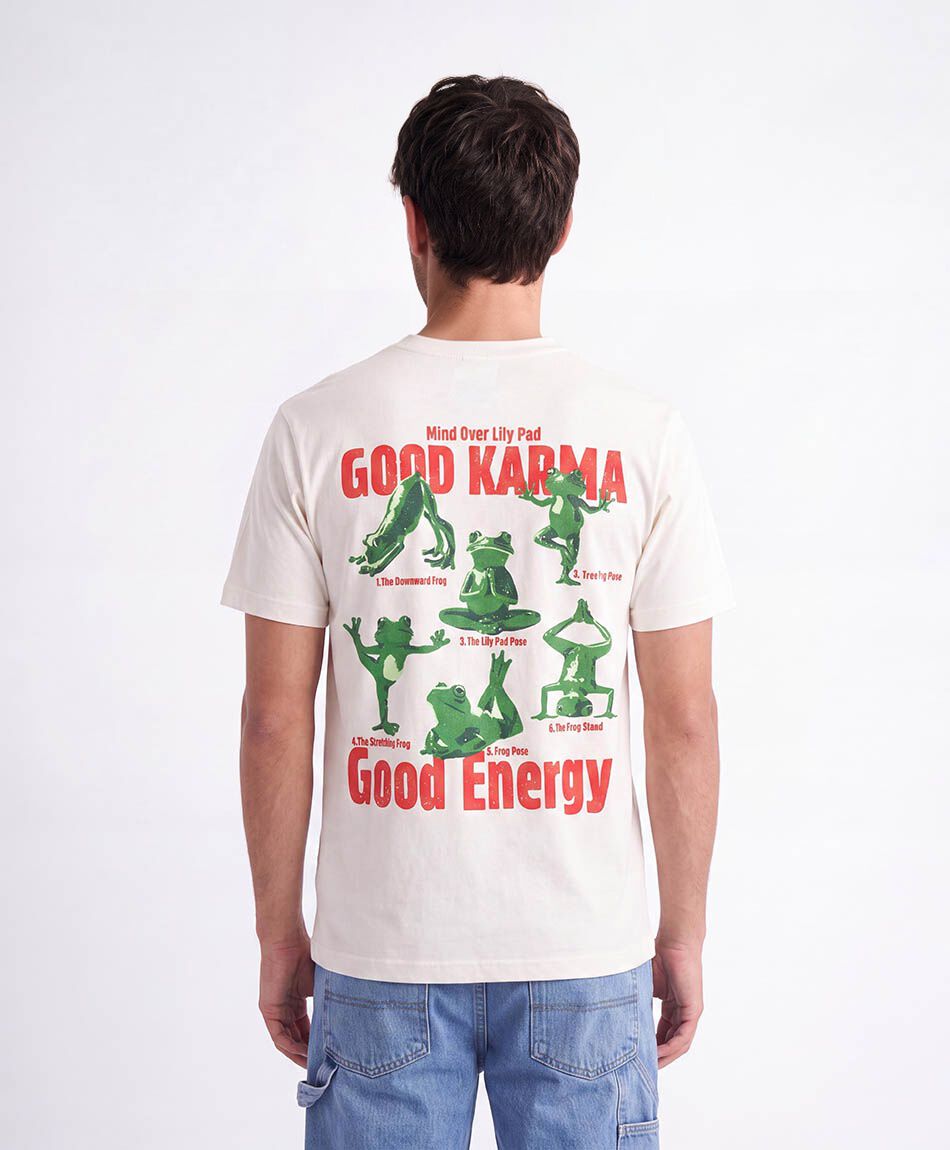 Polera hombre good karma