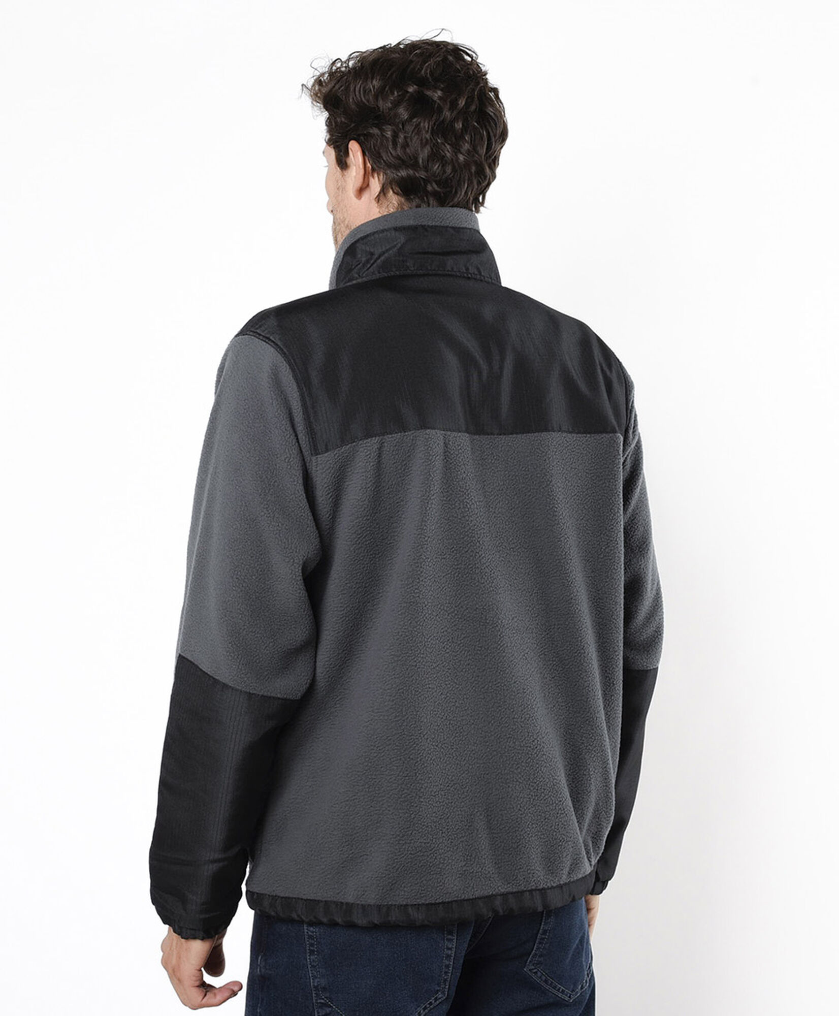Chaqueta hombre polar doble bolsillo Chaqueta hombre polar doble bolsillo
