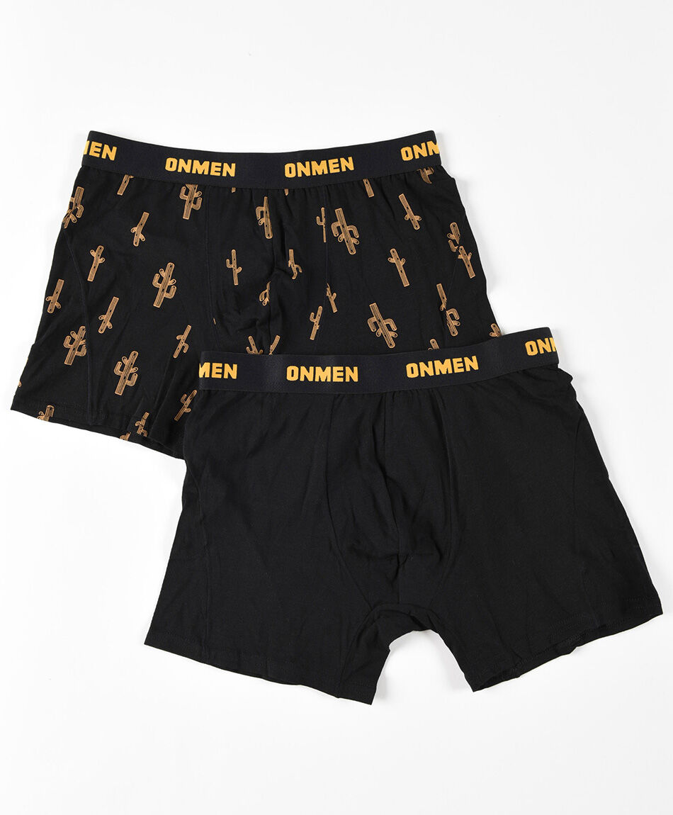 Pack 2 boxer hombre cactus