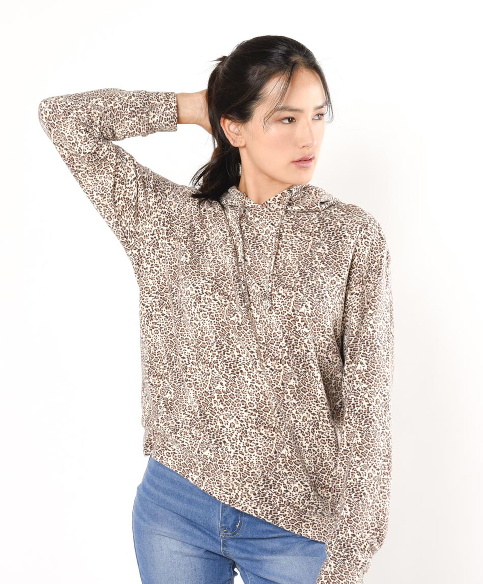 Polerón mujer animal print Polerón mujer animal print