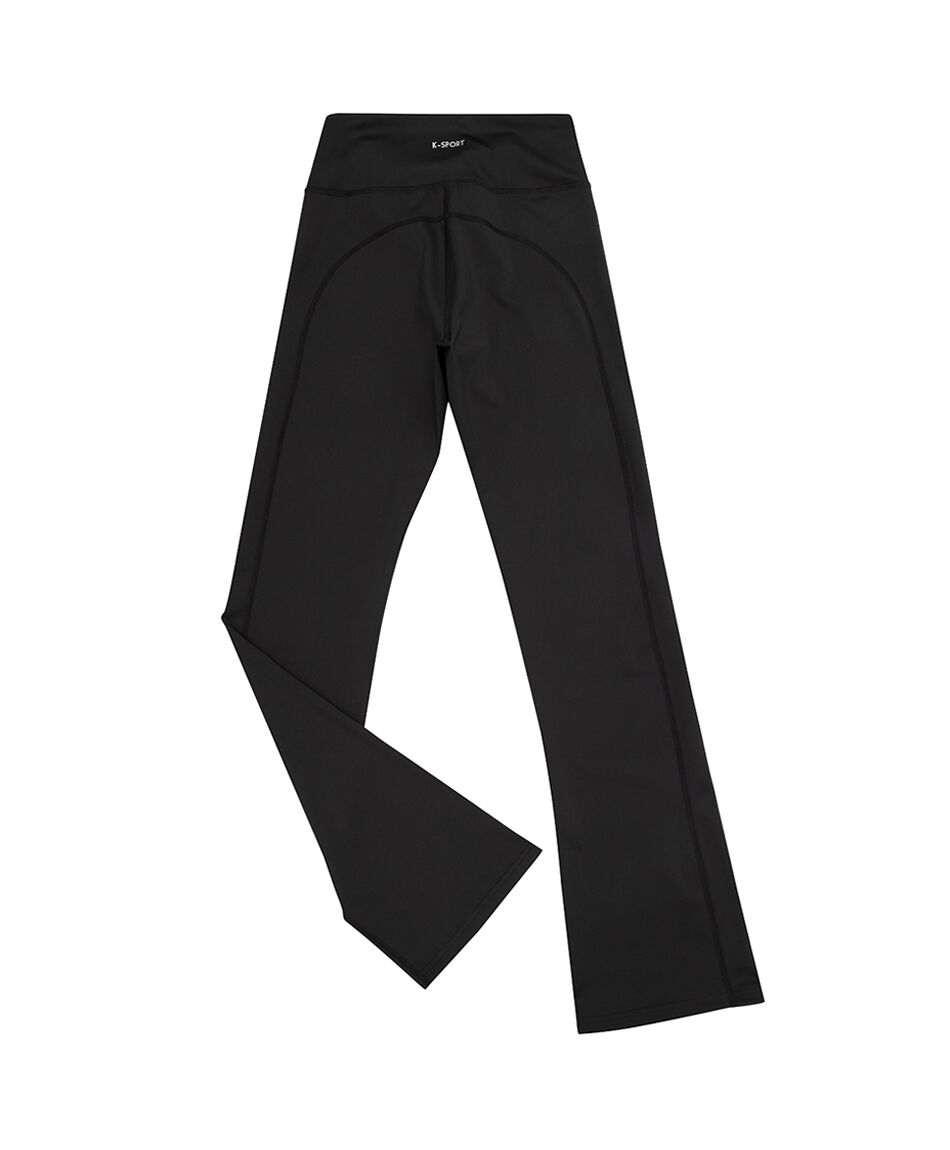 Calza deportiva mujer recta negra