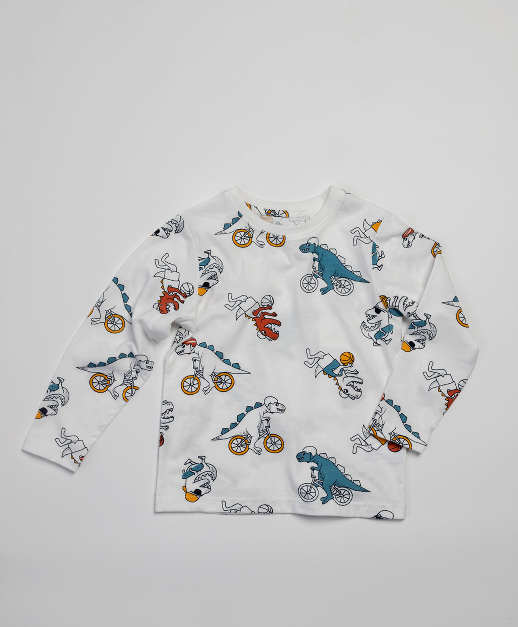 Polera bebé dinosaurio deportes Polera bebé dinosaurio deportes