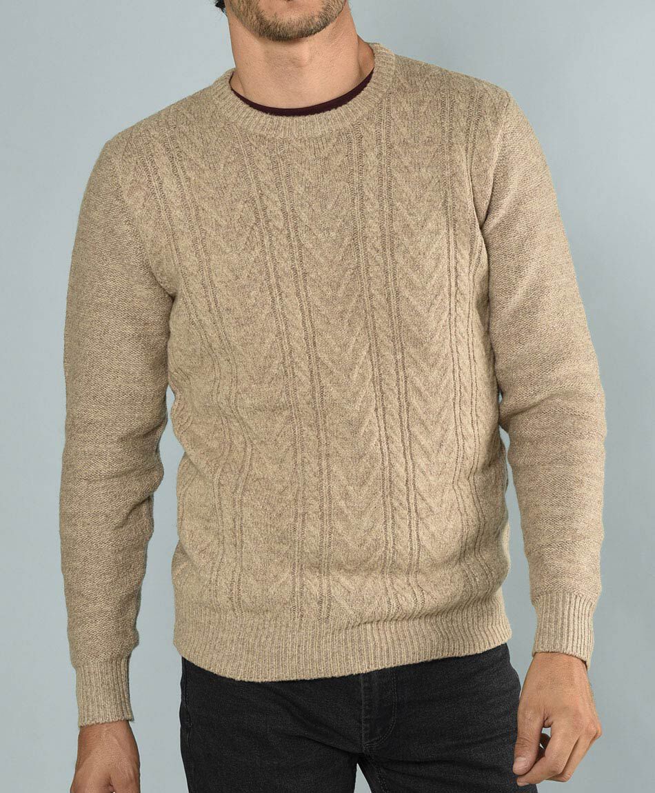 Sweater cuello redondo