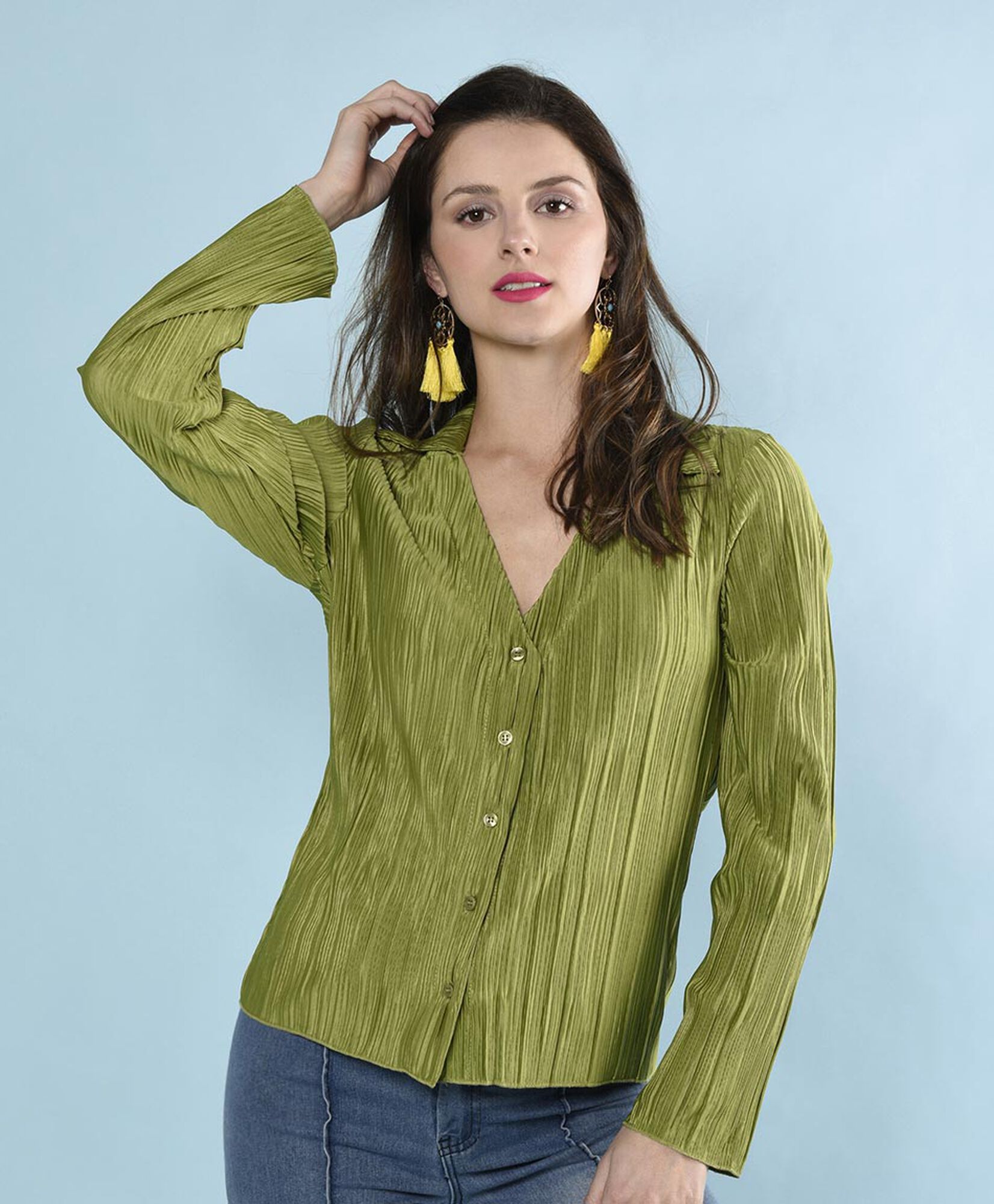 Blusa manga larga Blusa manga larga