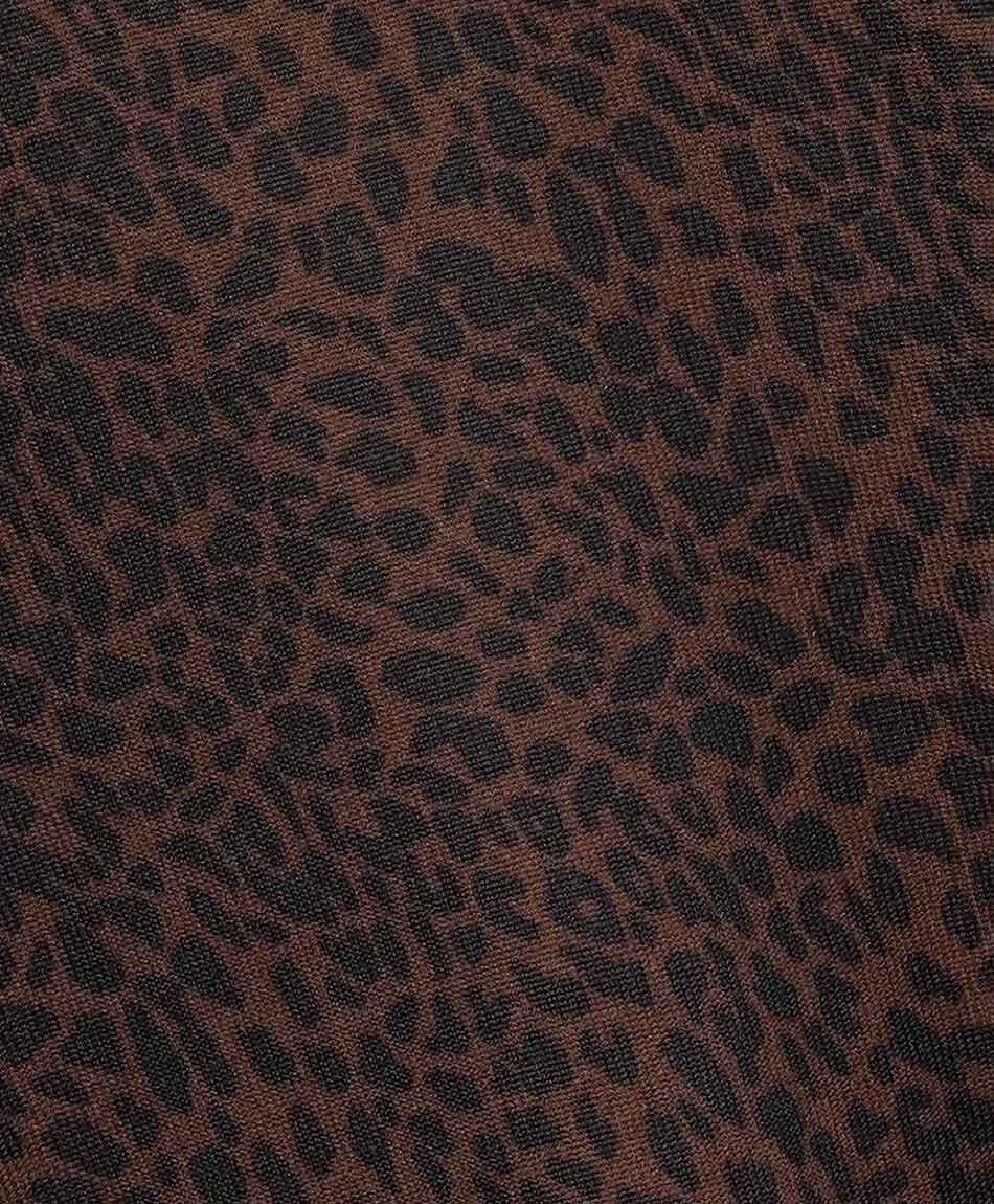 Vestido mujer animal print manga larga