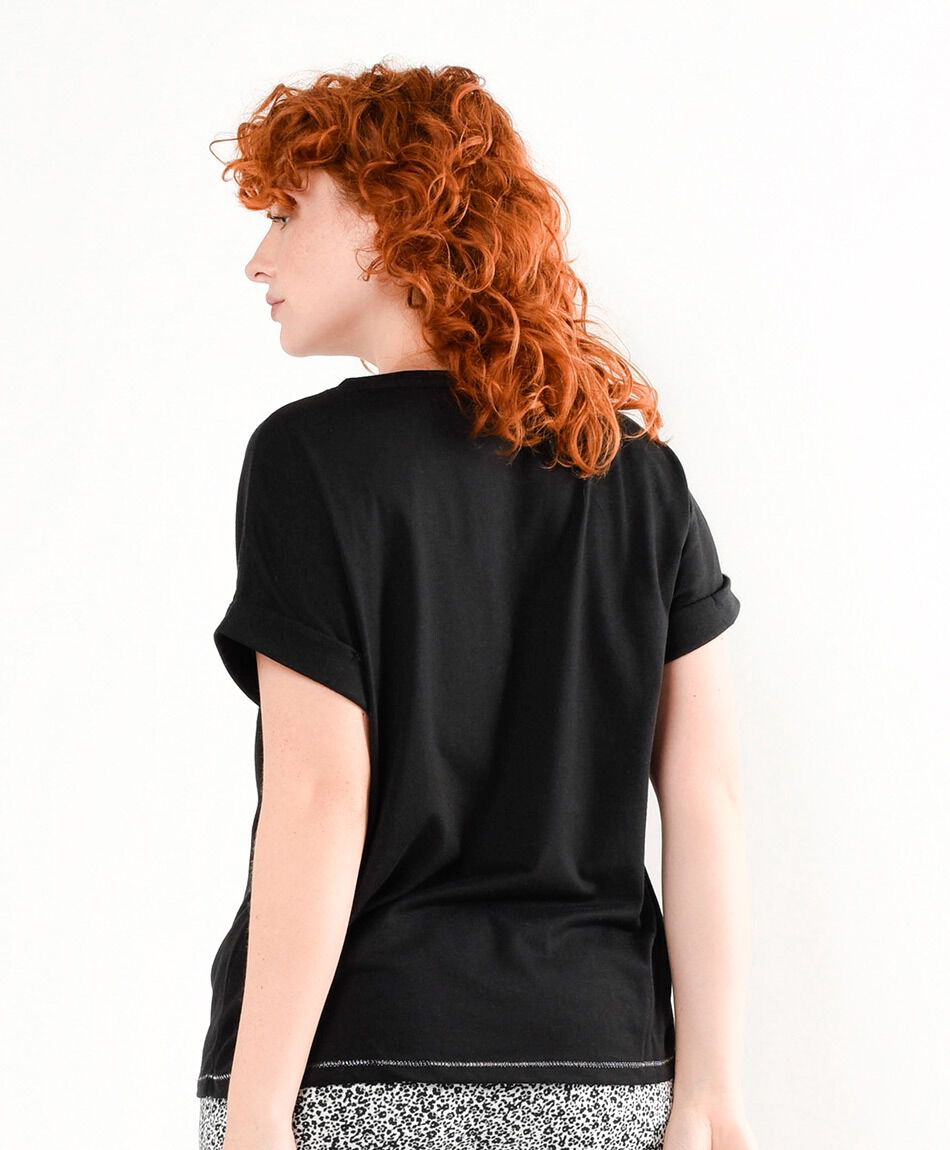 Pijama mujer gatito capri