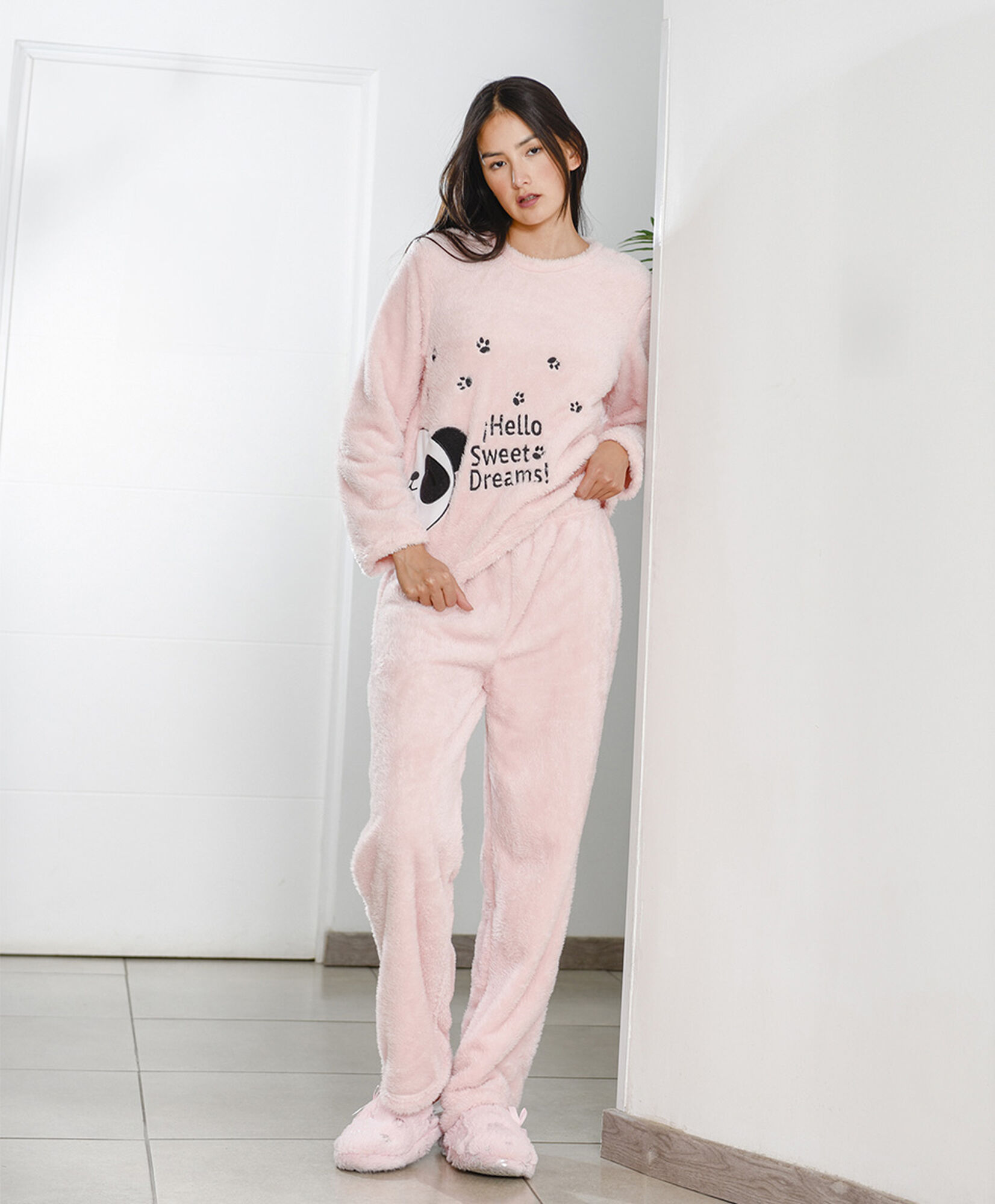 Pijama mujer polar panda Pijama mujer polar panda