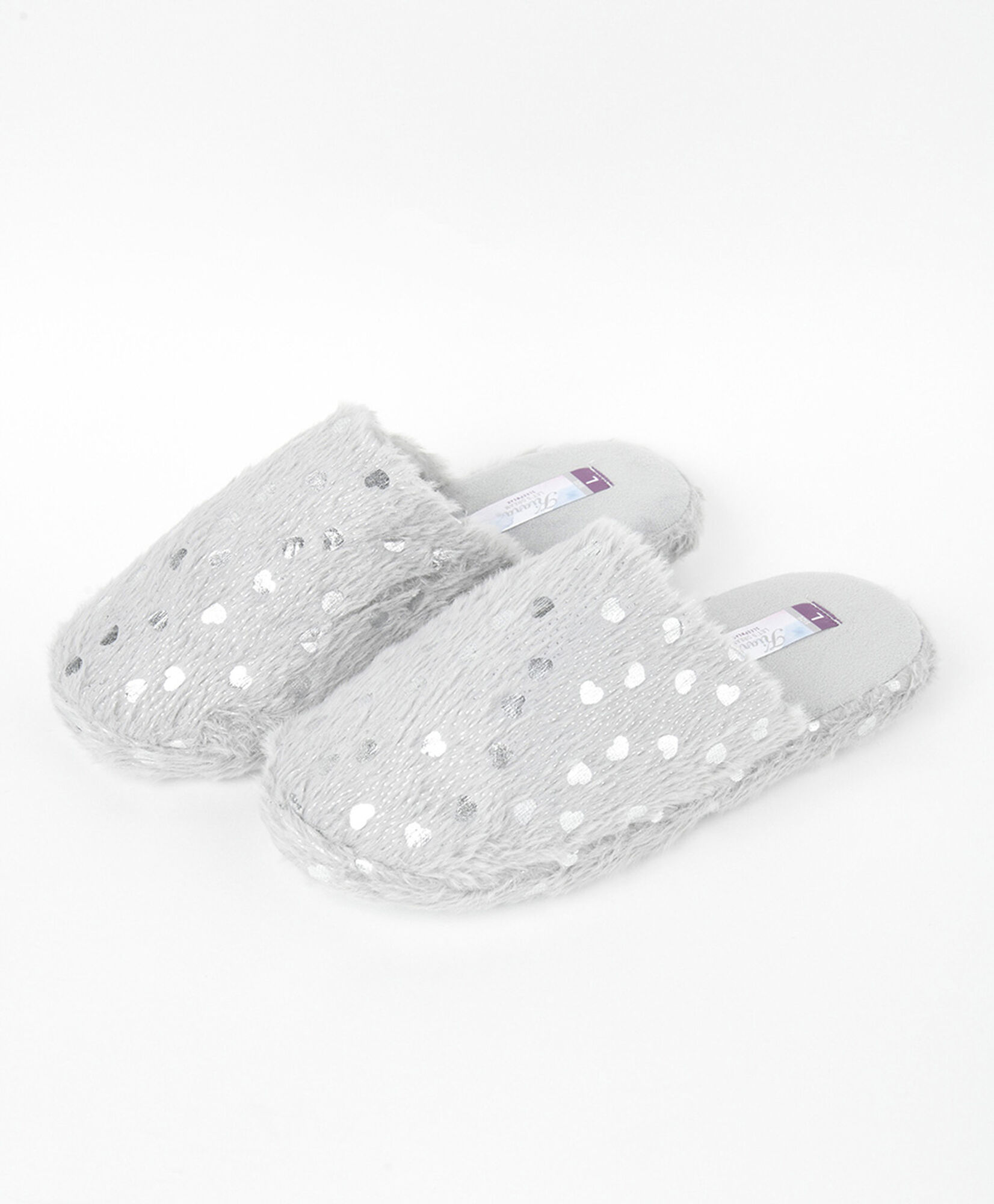 Pantufla mujer corazones brillantes Pantufla mujer corazones brillantes