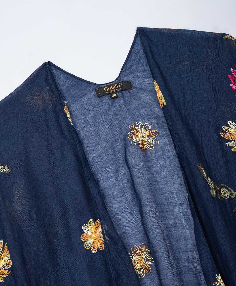 Pareo mujer bordados