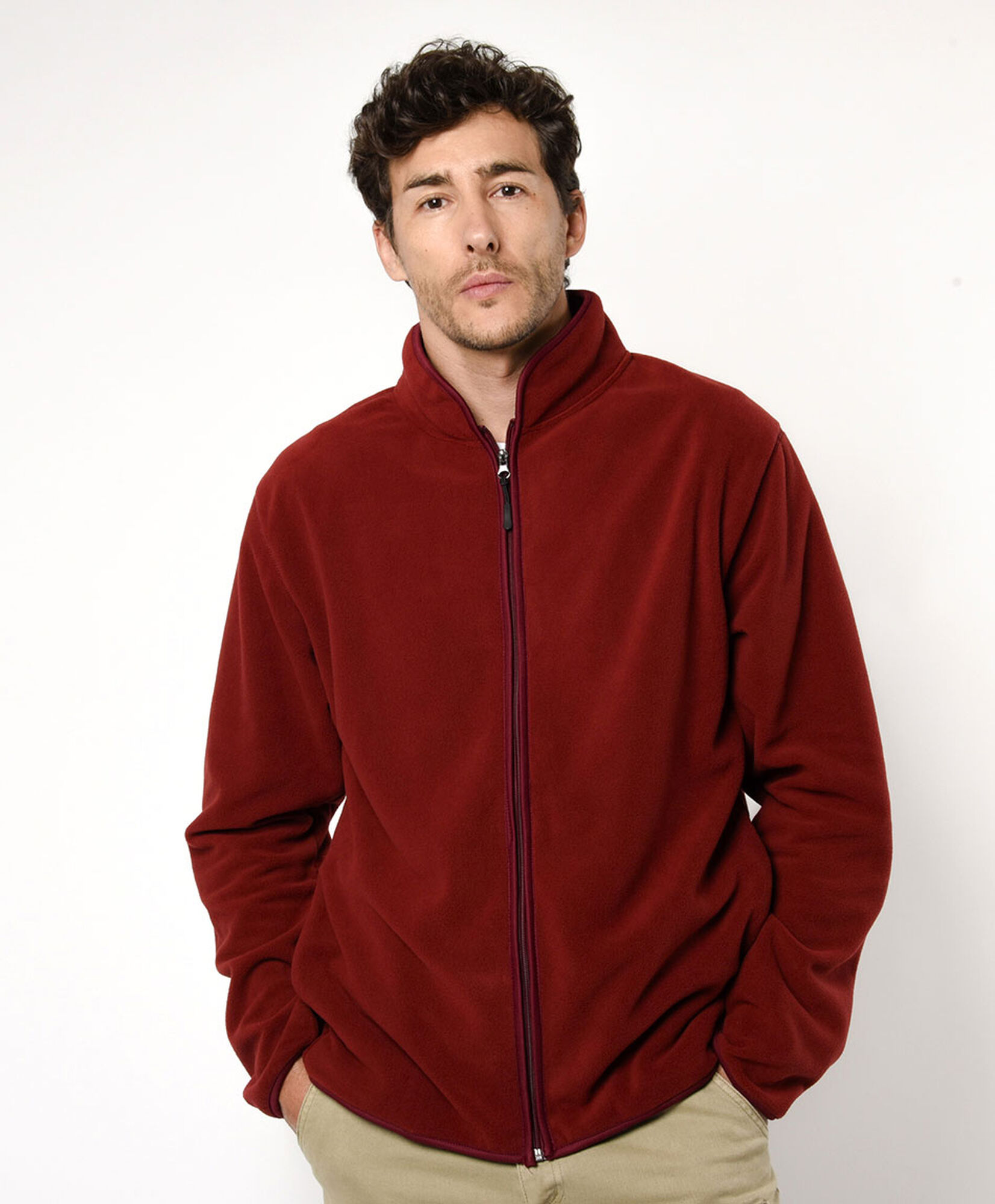 Polar hombre clásico liso color Polar hombre clásico liso color