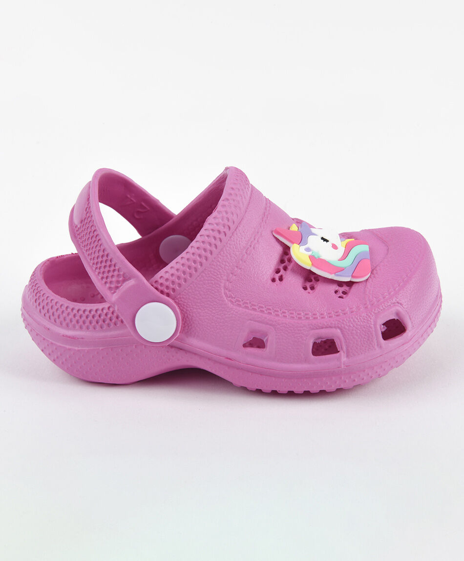 Sandalia infantil pin unicornio