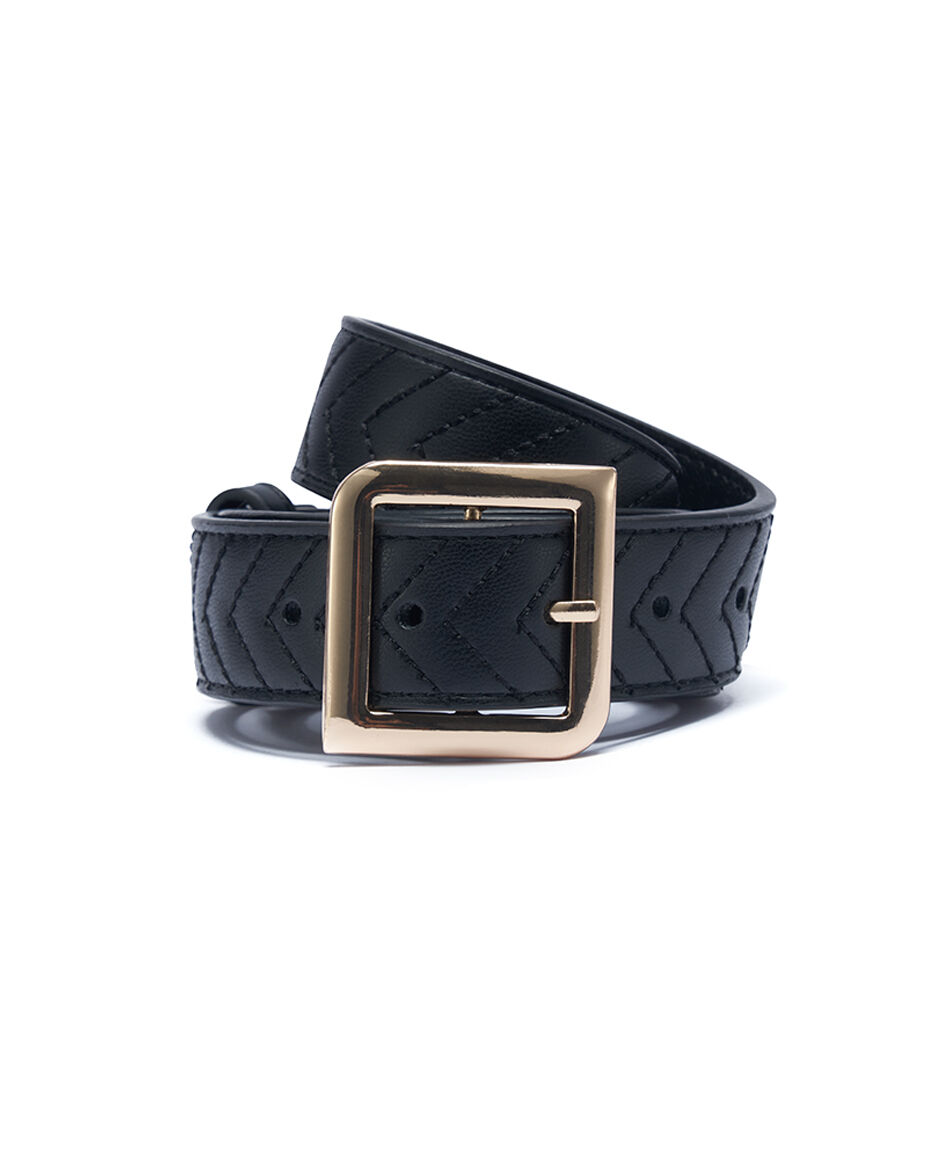 Cintur&oacute;n mujer textura v