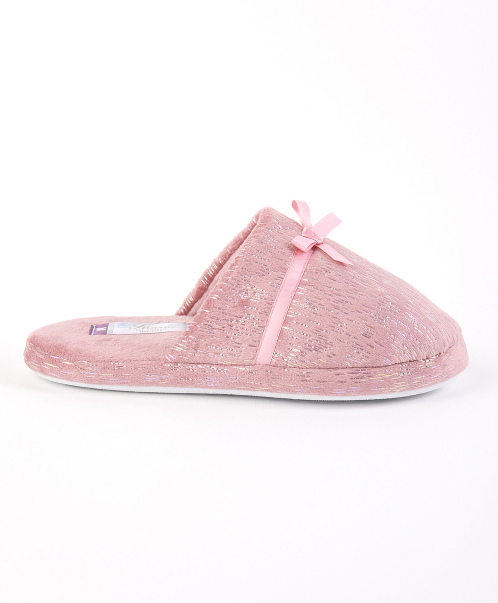 Pantufla mujer lazo brillante Pantufla mujer lazo brillante