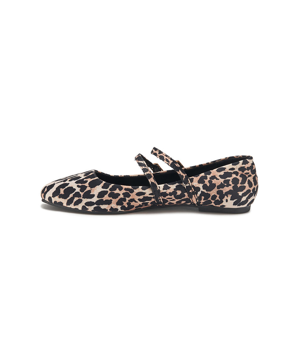 Ballerina mujer mary jane animal print
